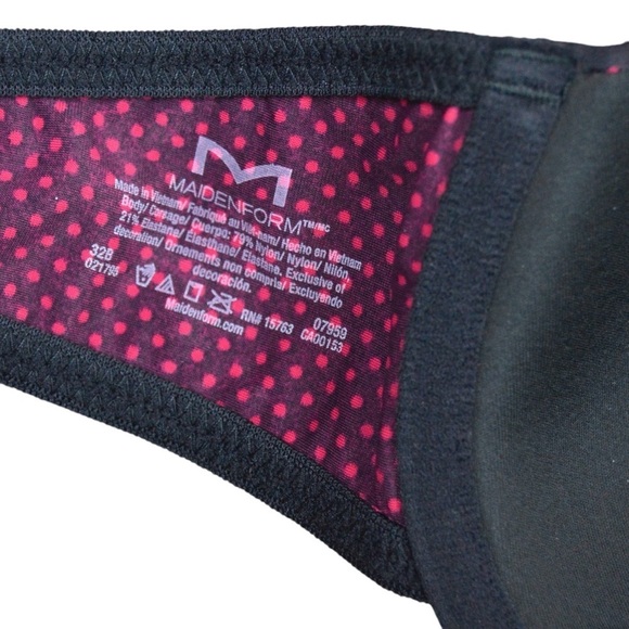 32B Maidenform One Fab‎ Fit Original Tailored Demi T-Shirt Bra NEW - Picture 7 of 8